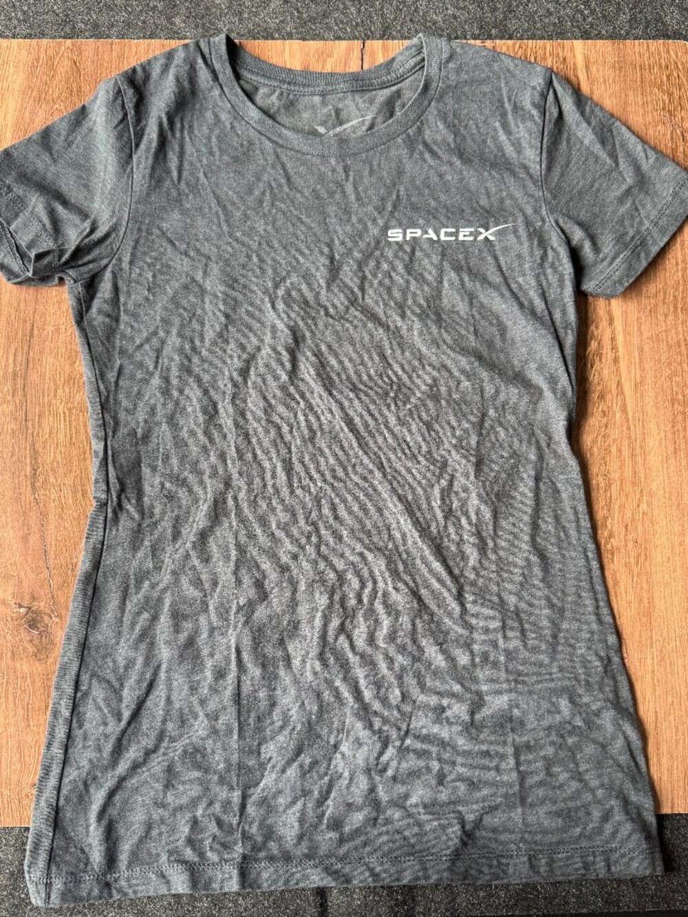Official SpaceX Falcon 1 Blueprint Tee Small